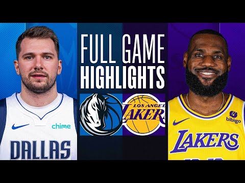 MAVERICKS at LAKERS | FULL GAME HIGHLIGHTS | January 17, 2024