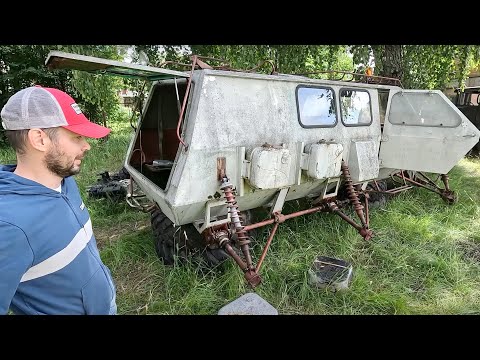 Уникальный вездеход Арктика 6х6. Собираем ходовую от самолета Ту-16!