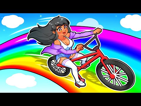 Riding 99,999,999 BIKE SLIDES in Roblox!