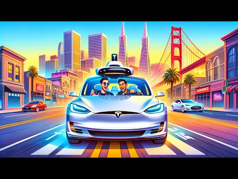 Giving @AIDRIVR His First Ride on Tesla Full Self-Driving Beta 12.1.2
