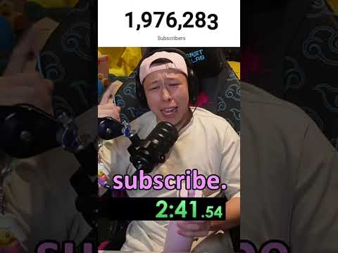 2 MILLION SUBSCRIBER RACE vs @steak 🥳