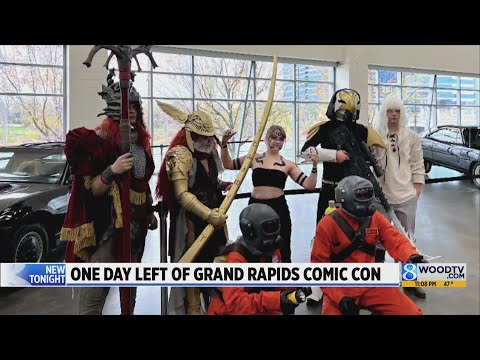 Cosplayers, anime, games and more at Grand Rapids Comic-Con