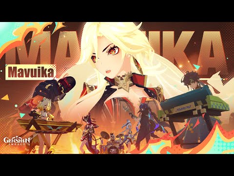 Character Trailer - &quot;Mavuika: Blazing Heart&quot; | Genshin Impact #Mavuika #StandWithMavuika