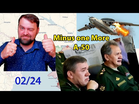 Update from Ukraine | Ruzzia Lost one more AWACS A-50 Airplane | 2 Years of full scale War