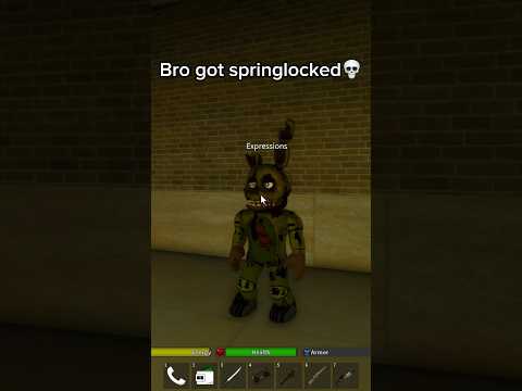 FNAF SPRINGLOCK👻🐻 #fivenightsatfreddys #coems #roblox #funny #robloxmemes #fnaf #robloxfunny #meme