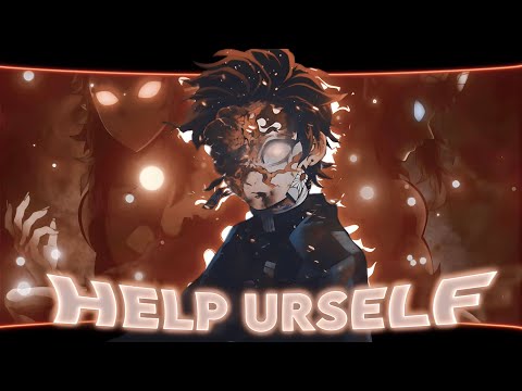 HelpUrself - Tanjiro vs Upper 4 Hantengu Ep 4 [Edit/AMV]📱