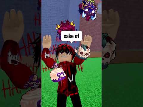 LUCKY NOOB Rolling The SUPER GACHA in Blox Fruits! #shorts
