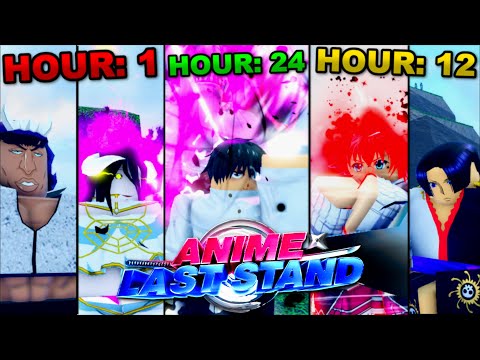 I Spent 24 Hours Grinding The Valentines Portals In Roblox Anime Last Stand... Here&#039;s What Happened!