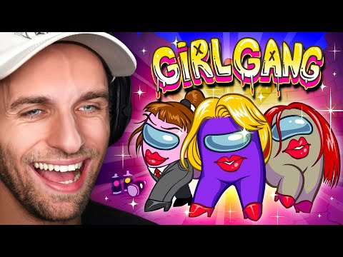 Le gang des GIRLS sème le chaos 😂 (Among Us)