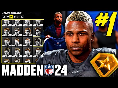 Madden 24 Superstar Mode! Episode 1 Creation, NFL Combine, and Draft!
