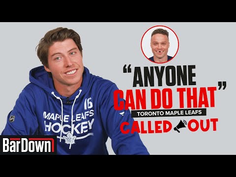 &quot;ANYONE CAN DO THAT!&quot; TORONTO MAPLE LEAFS CALL OUT THEIR TEAMMATES FOR FUN