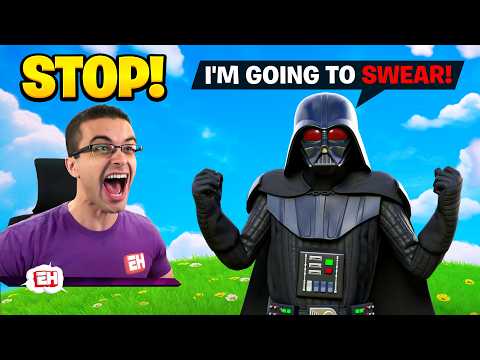 NickEh30 reacts to AI Darth Vader in Fortnite!