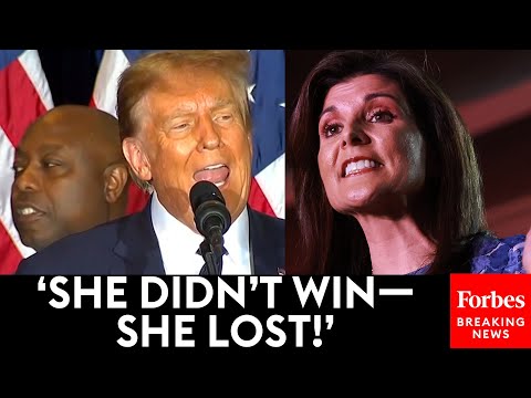BREAKING NEWS: Trump Roasts Nikki Haley&#039;s Speech After Winning New Hampshire GOP Primary