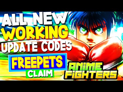 *NEW* ALL WORKING UPDATE 60 CODES FOR ANIME FIGHTERS SIMULATOR! ROBLOX