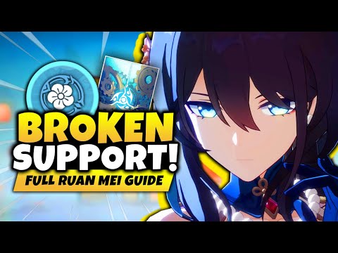 INSANE BUFFS! Best E0 Ruan Mei Guide &amp; Build [Best Relics, Teams, and Light Cones] - Star Rail