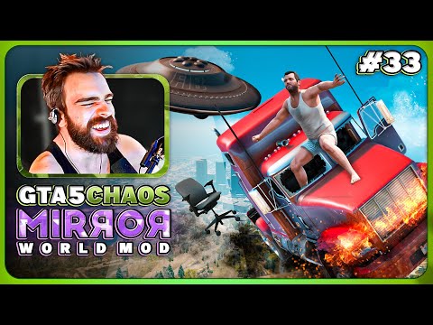 GTA 5 Chaos Mod Challenge: Mirror World &amp; Rainbomizer Madness! Episode 33 - S07E33