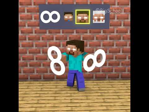 Herobrine at 10 years old, 20 years old and 90 years old