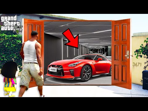 Franklin Found THE ULTIMATE SECRET TUNNEL Near Franklin House in GTA 5 | SHINCHAN and CHOP