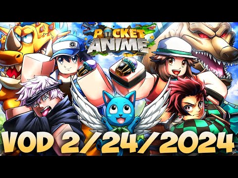 🔴VOD - Pocket Anime Early Access Release + Tekken 8 + Persona 3 Reload (2/24/2024)