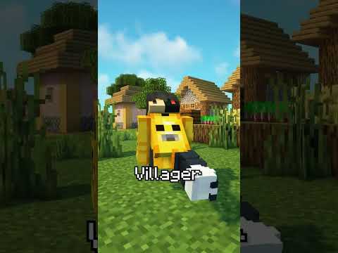 Replacing Villagers with Players #shorts