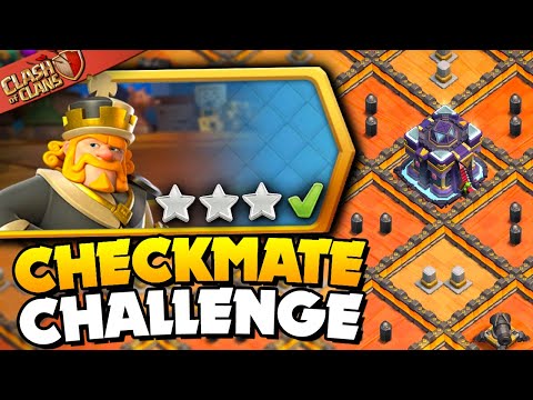 Easily 3 Star the Checkmate King Challenge (Clash of Clans)