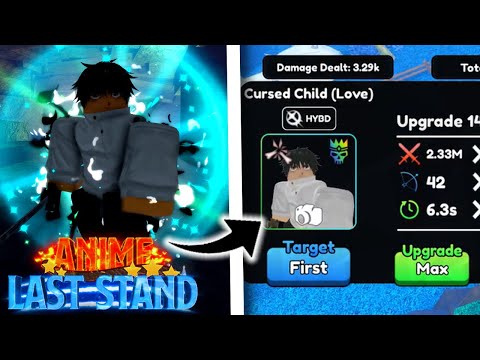Showcasing NEW LVL 75 SECRET Yuta! BEST DPS &amp; SUPPORT UNIT In Anime Last Stand!