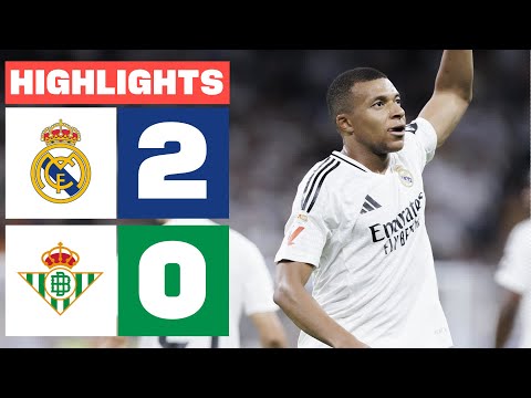 REAL MADRID 2 - 0 REAL BETIS | RESUMEN LALIGA EA SPORTS