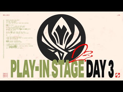 G2 vs. PSG | DAY 3 | MSI 2023