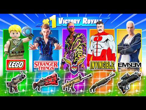 The *RANDOM* COLLAB BOSS Challenge! (Fortnite)