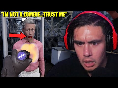 ZOMBIES DISGUISED AS HUMANS ARE TRYING TO GET IN THE CITY &amp; I DECIDE IF THEY GO THROUGH OR NOT