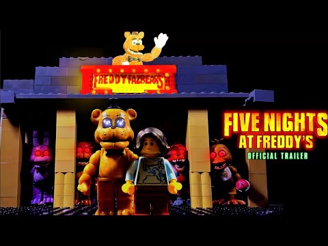 Five Nights At Freddy&#039;s Official Trailer IN LEGO | FNaF Movie Trailer IN LEGO