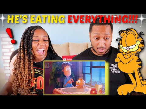 &quot;THE GARFIELD MOVIE&quot; Official Trailer REACTION!!