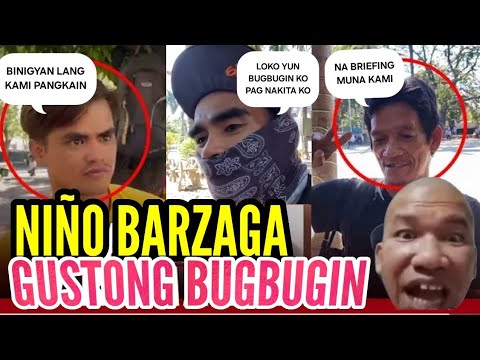 NIÑO BARZAGA GUSTONG BUGBUGIN NG MGA NILOKO NIYA SA RALLY INTERVIEW