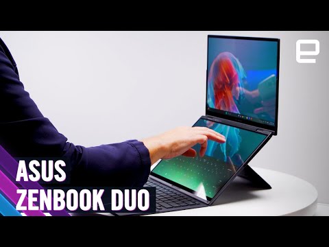ASUS Zenbook Duo hands-on at CES 2024