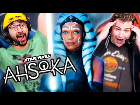 AHSOKA Teaser TRAILER REACTION!! Star Wars Celebration | Thrawn | Disney+