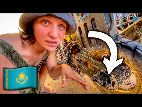 EMERGENCY BIKE REPAIR IN KAZAKHSTAN! 🇰🇿 [S5-E40]