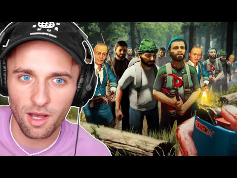 On refait le jeu mais c&#039;est bordélique 🤪 (The Forest)