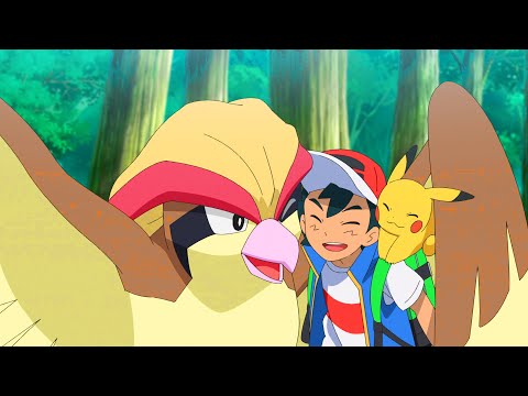 Ash PIdgeot Returns! Ash Final Episode in Pokemon Anime - Aim to be Pokemon Master Episode 11 AMV