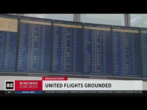 &quot;Systemwide technology issue&quot; halts United flights for more than an hour