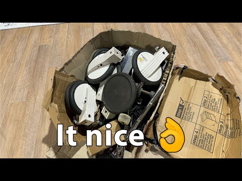 The $50 electronic drum kit.
