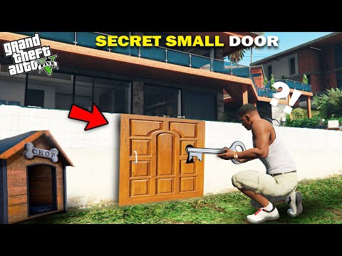 GTA 5 : Franklin Found Secret Bunker Near Franklin&#039;s Backyard in GTA 5.. (GTA 5 Mods)