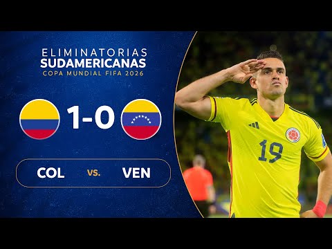 COLOMBIA vs. VENEZUELA [1-0] | RESUMEN | ELIMINATORIAS SUDAMERICANAS | FECHA 1