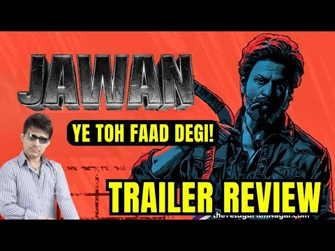 Jawan Movie Trailer Review | KRK | #krkreview #krk #srk #jawan #deepikapadukone #pathan #hindimovie
