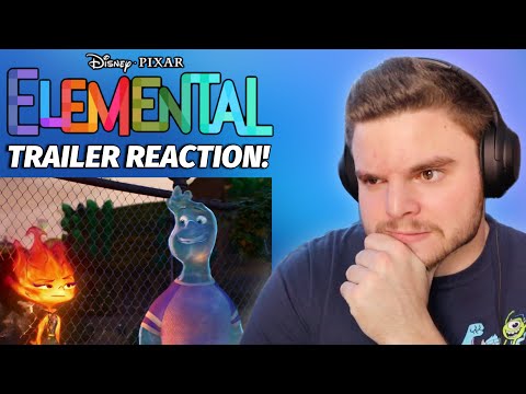 Elemental Official Trailer Reaction! | Pixar
