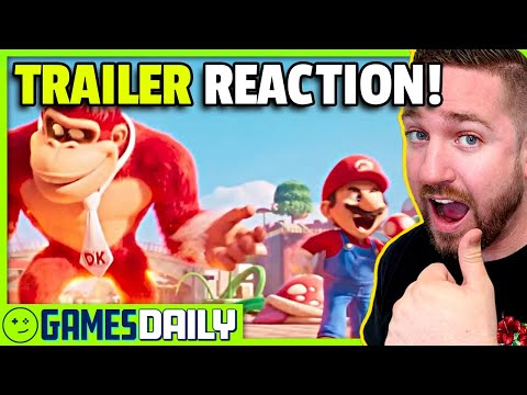 The Super Mario Bros. Movie Final Trailer Reaction - Kinda Funny Games Daily 03.10.23