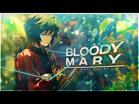 Demon Slayer &quot;Giyu&quot; - Bloody Mary [Edit/AMV] | Quick!