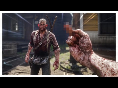 This Modded Red Dead Online video gets Wild