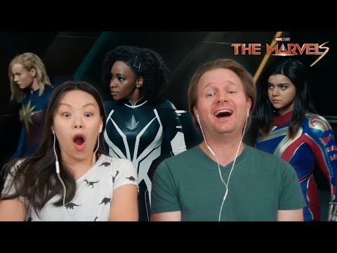 Marvels Official Trailer | Reaction &amp; Review | Captain Marvel 2