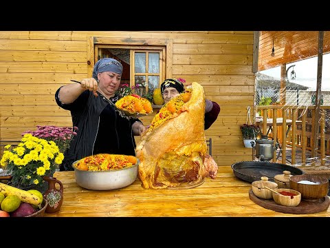 Delicious Rice in Giant Lamb! My Grandmother&#039;s Old and Unusual Recipe