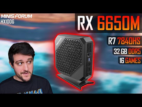 Finally a proper GAMING mini PC! - RX 6650M / Minisforum HX100G